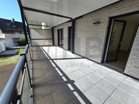 Neubau! 2,5-Raum-Wohnung mit mehr als 25 m² Balkon!, 46147 Oberhausen, Etagenwohnung
